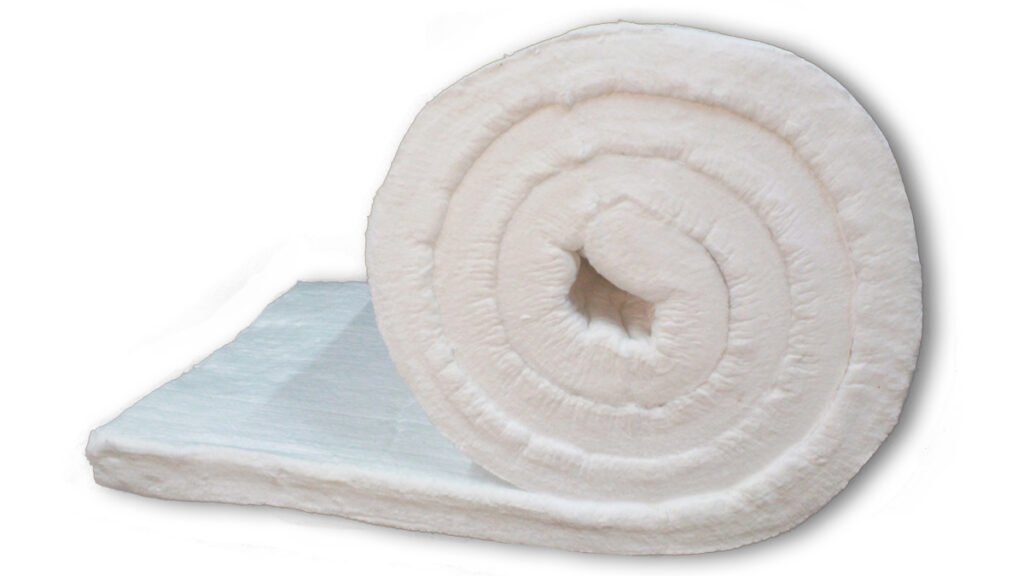 Fibra cerámica blanca en rollo